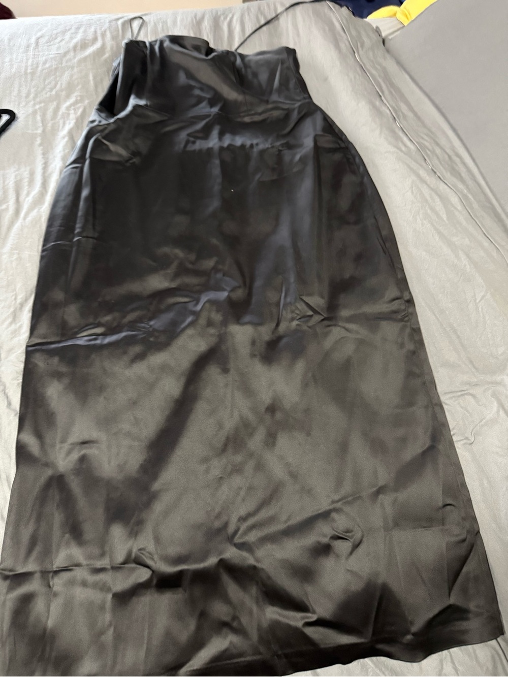 Abercrombie Black Satin Dress
